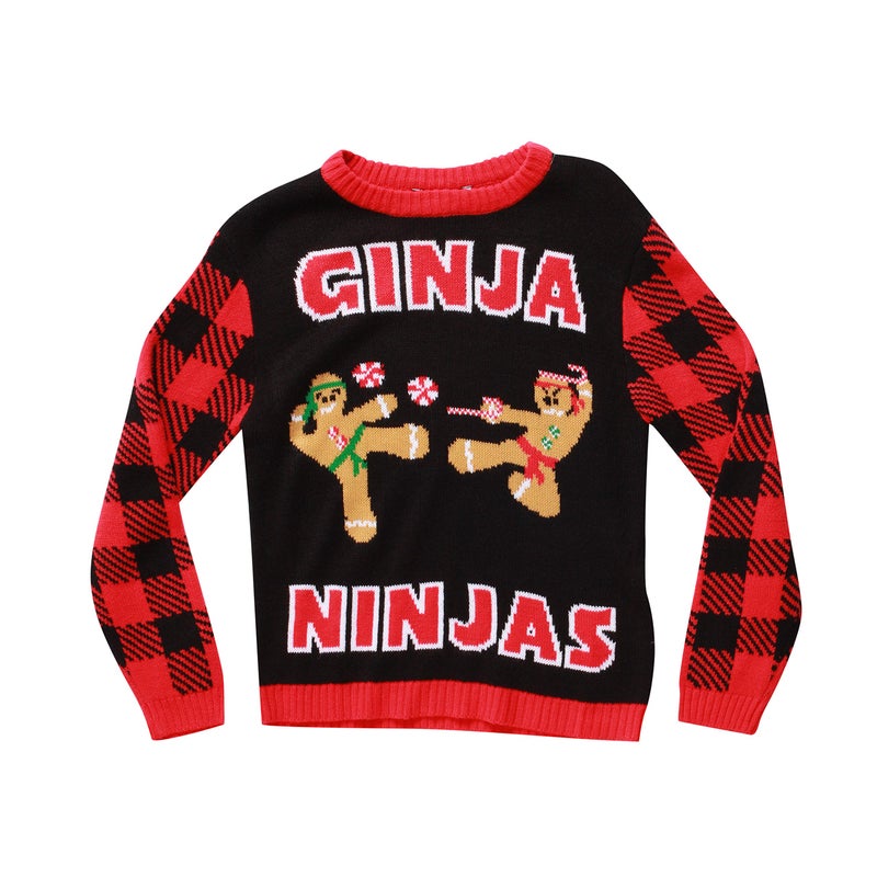 #followme Ugly Christmas Sweaters for Boys 68702-359-14-16 - Image 1